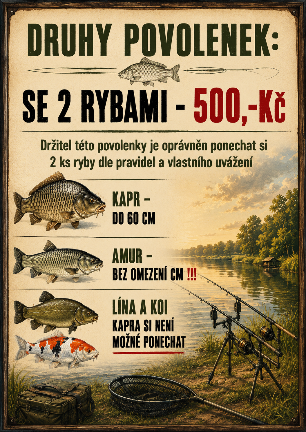 povol. s 2 rybami